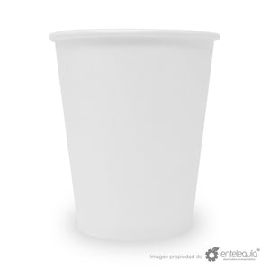Vaso de Papel bebida caliente 12oz VC12 - Desechable Biodegradable Entelequia