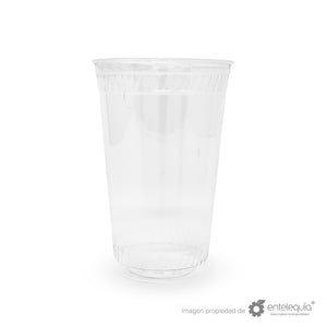 Vaso PLA bebida Fría 24oz - Desechable Biodegradable Entelequia