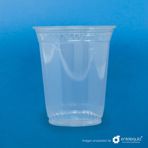 Vaso PLA bebida fría 12oz y 14oz - Desechable Biodegradable Entelequia