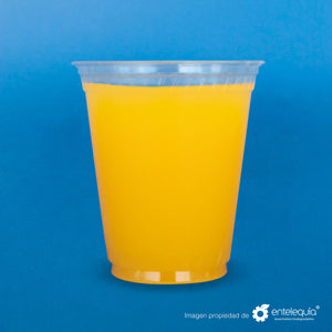 Vaso PLA bebida fría 12oz y 14oz - Desechable Biodegradable Entelequia