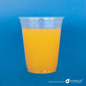 Vaso PLA bebida fría 7oz - Desechable Biodegradable Entelequia